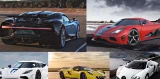 Toto je 5 najrýchlejších áut na svete!